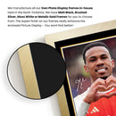 Gabriel Magalhães Signed Autographed Portrait Poster Print – Arsenal F.C. & Brazil National Team – Authentic Football Memorabilia