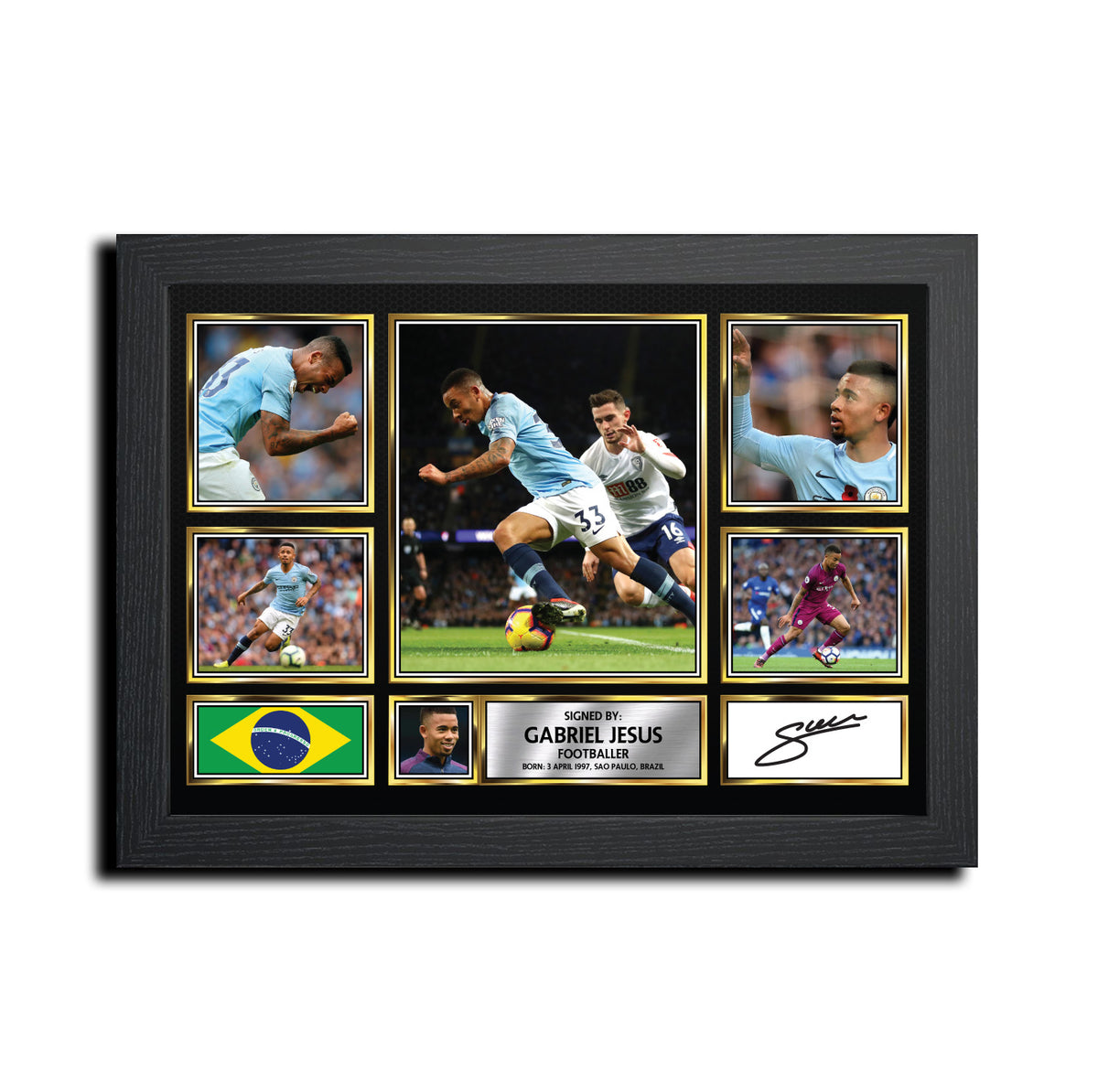 Gabriel Jesus Football Gift MC1588 Printed Signature Star Poster Print Wall Art Gift – Gabriel Jesus Football Gift MC1588 Printed Signature Star Poster Print Wall Art