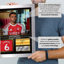 Gabriel Magalhães Signed Football Memorabilia – Framed Autograph Display with Arsenal & Brazil Tribute – Collector’s Gift