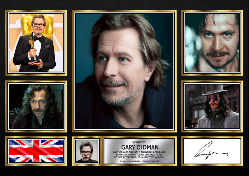 Gary Oldman - Signed Autographed Television Star Print