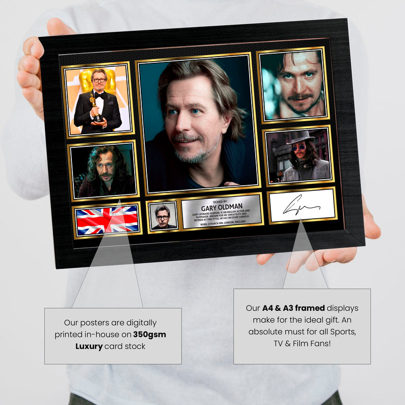 Gary Oldman - Signed Autographed Television Star Print