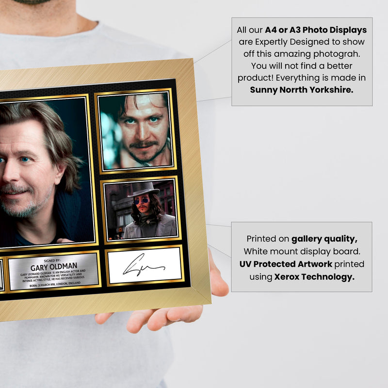 Gary Oldman - Signed Autographed Television Star Print