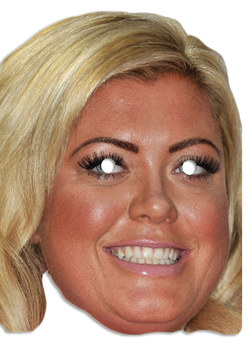 Gemma Collins - The Only Way Is Essex Celebrity Face Mask Fancy Dress Cardboard Costume Mask