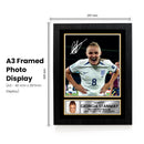 Georgia Stanway Autograph Poster Print – England Lionesses & Bayern Munich Midfielder  – Framed or Unframed – Gift for Women’s Football Fans