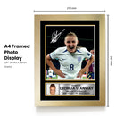 Georgia Stanway Autograph Poster Print – England Lionesses & Bayern Munich Midfielder  – Framed or Unframed – Gift for Women’s Football Fans