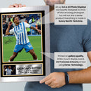 Georginio Rutter Brighton & Hove Albion Poster Print – Signed Autograph Style Football Wall Art   – Framed or Unframed – Gift for Fans