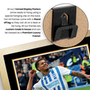 Georginio Rutter Brighton & Hove Albion Poster Print – Signed Autograph Style Football Wall Art   – Framed or Unframed – Gift for Fans