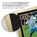 Georginio Rutter Brighton & Hove Albion Poster Print – Signed Autograph Style Football Wall Art   – Framed or Unframed – Gift for Fans