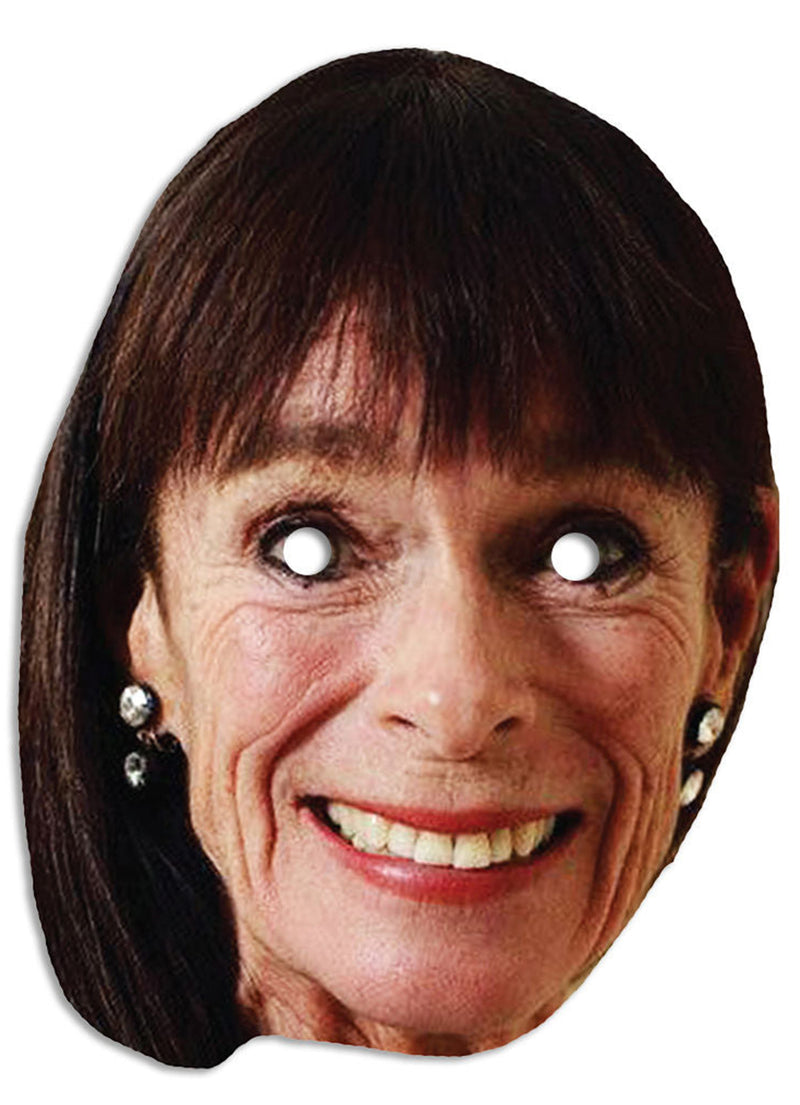 Geraldine Chaplin - The Duchess of Windsor - The Crown Celebrity Face Mask Fancy Dress Cardboard Costume Mask