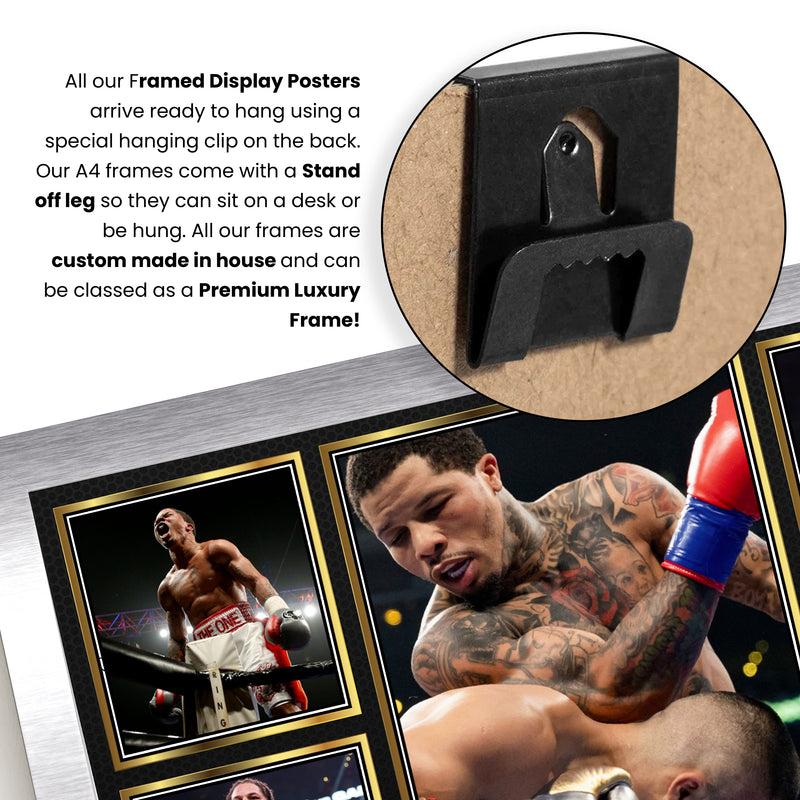 Gervonta Davis top boxer Autographed Print Landscape