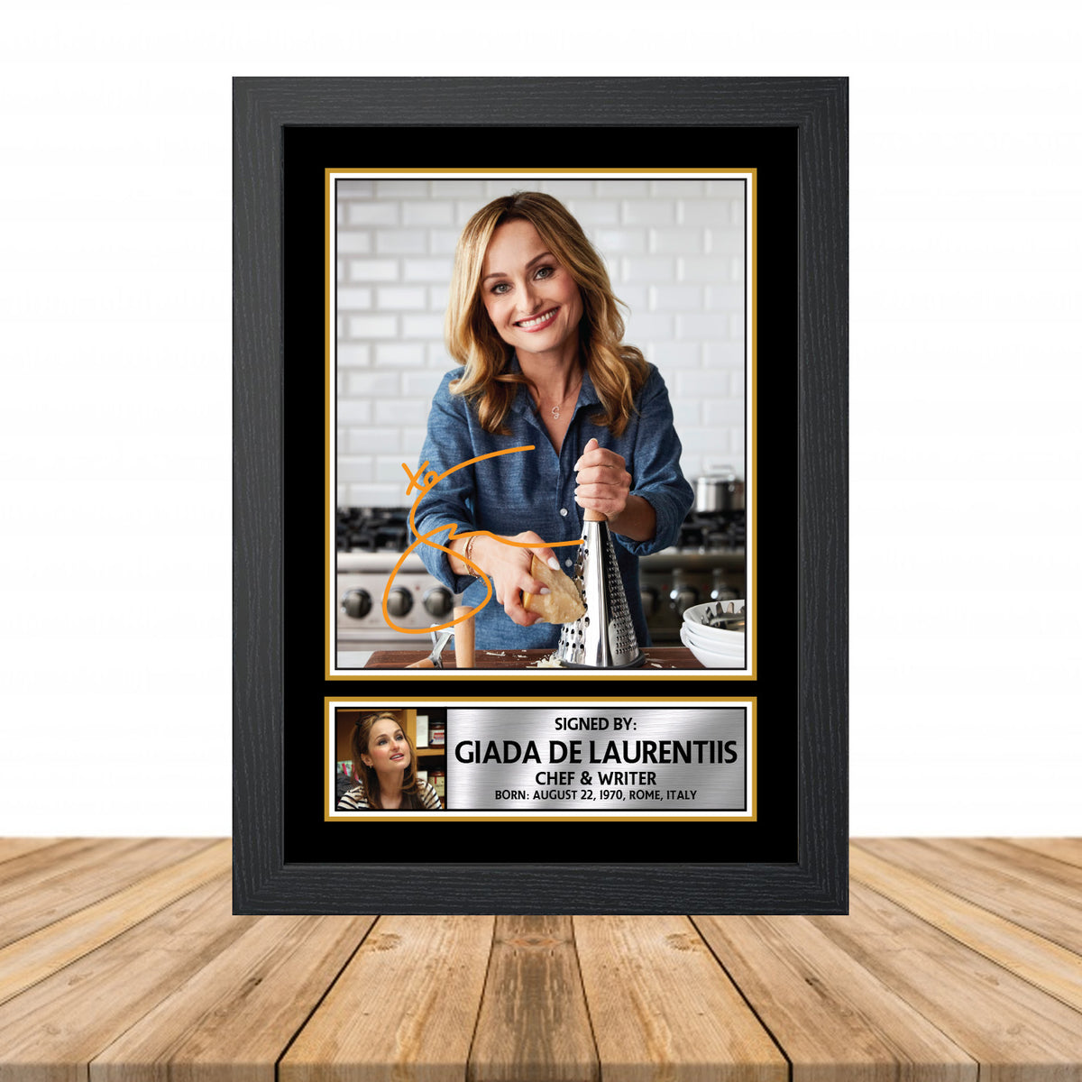 Giada De Laurentiis M847 Television Printed Signature Poster Print Gift