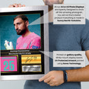 Gianluigi Donnarumma Printed Signed Poster – PSG & Italy Goalkeeper Tribute Wall Art with Jersey & Bio Plaque – Football Memorabilia for Fans & Collectors