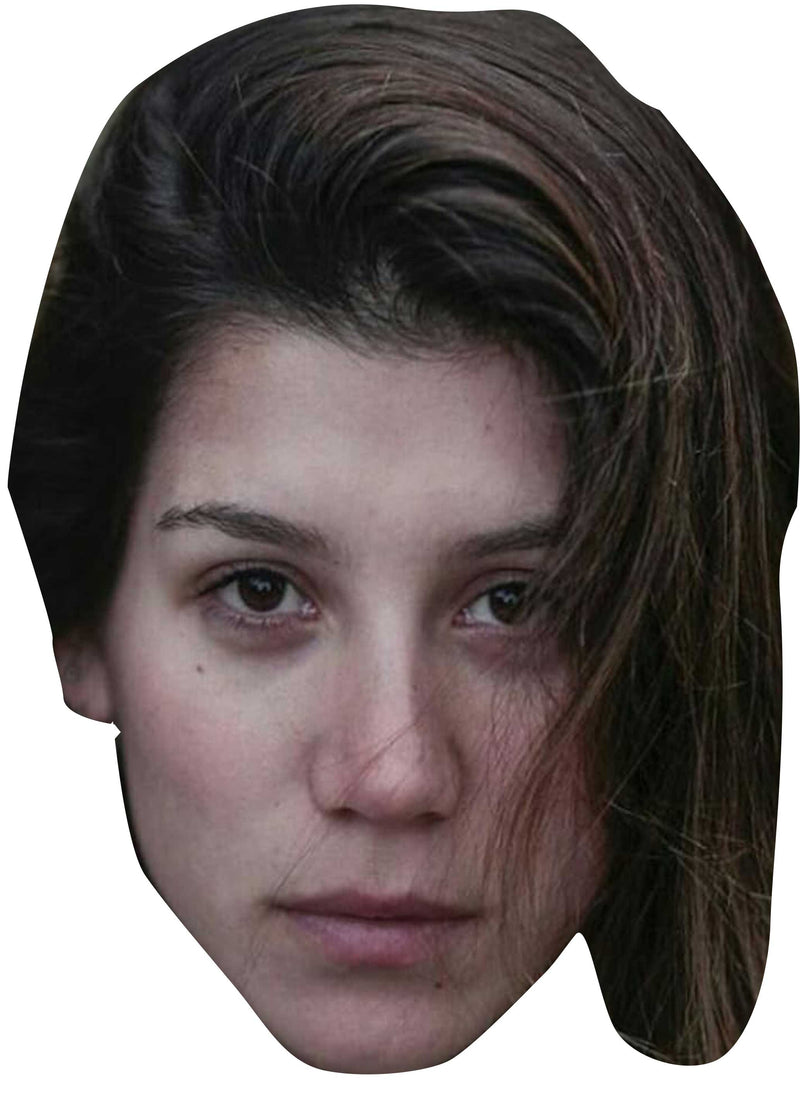 Giannina Fruttero Celebrity Face Mask Fancy Dress Cardboard Costume Mask