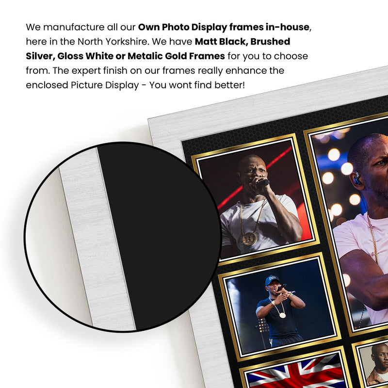 Rappers Giggs Framed Autographed Print - Limited Edition Autograph Fan Gift – Collectible Memorabilia Merchandise