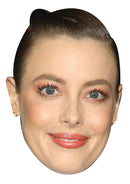 Gillian Jacobs Celebrity Face Mask Fancy Dress Cardboard Costume Mask