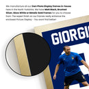 Giorgio Chiellini Signed Poster Print – Italy National Team Defender Tribute Wall Art with Signature & Jersey Number 3 – Legendary Captain Memorabilia for Football Fans & Collectors