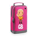 Football Boot Bags for Girls with Free Kit and Initials – Durable and Personalized Sports Bag - Girls Blonde2
