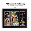 Gordon Ryan “The King” Poster – Printed Autograph MMA & BJJ Wall Art – Submission Wrestling Champion Collage – UFC & Grappling Fan Gift Decor