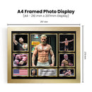 Gordon Ryan “The King” Poster – Printed Autograph MMA & BJJ Wall Art – Submission Wrestling Champion Collage – UFC & Grappling Fan Gift Decor