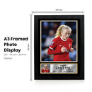 Grace Fisk Poster Print – Liverpool FC Women’s Defender Tribute Wall Art with Signature & Personal Bio – England Football Memorabilia for Fans & Collectors