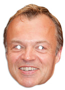 Graham Norton LF1 Celebrity Face Mask Fancy Dress Cardboard Costume Mask