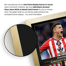 Granit Xhaka Printed Signed Poster – Sunderland AFC & Switzerland Midfielder Tribute Wall Art with Jersey & Bio Plaque – Premier League Football Memorabilia for Fans & Collectors