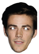 Grant Gustin - Barry Allen The Flash Celebrity Face Mask Fancy Dress Cardboard Costume Mask