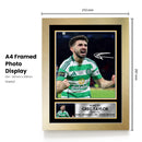 Greg Taylor Signed Autograph Poster Print – Celtic FC Defender Wall Art – Scotland Football Gift