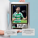 Greg Taylor Signed Autograph Poster Print – Celtic FC Defender Wall Art – Scotland Football Gift
