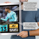 Guglielmo Vicario Printed Signed Poster – Tottenham Hotspur FC & Italy Goalkeeper Tribute Wall Art with Jersey & Bio Plaque – Premier League Football Memorabilia for Fans & Collectors