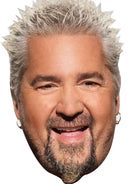 Guy Fieri Celebrity Face Mask Fancy Dress Cardboard Costume Mask