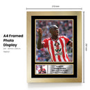 Habib Diarra Printed Autograph Poster – Sunderland & Senegal Football Star Wall Art – Soccer Player Memorabilia Poster Print