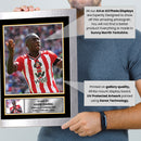 Habib Diarra Printed Autograph Poster – Sunderland & Senegal Football Star Wall Art – Soccer Player Memorabilia Poster Print