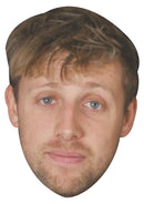 Harry Sidemen Face Mask – Celebrity YouTuber Mask for Stag Do, Hen Night, Fancy Dress & Costume Parties – Funny Adult Card Mask