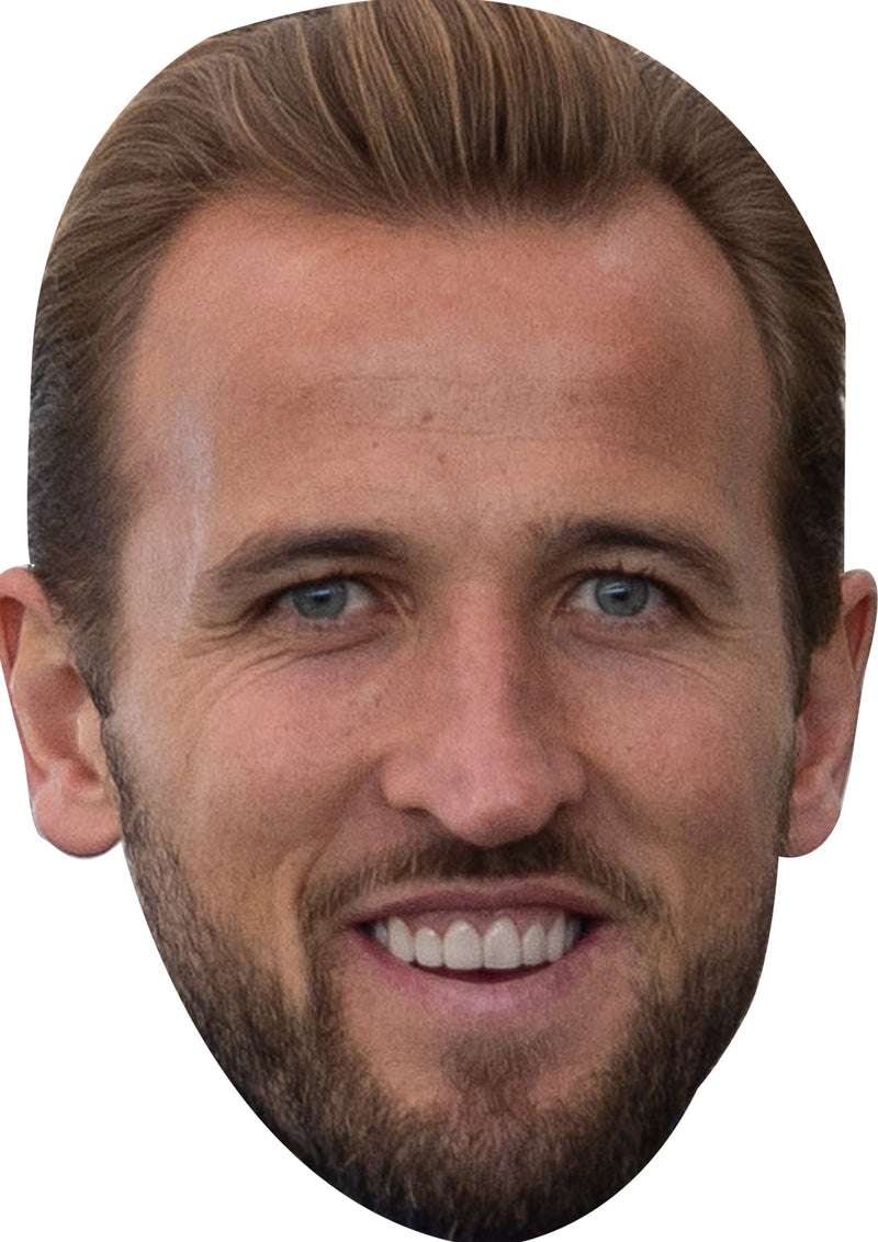 HARRY KANE - England Euros 2024 Celebrity Party Face Fancy Dress Cardboard Costume Mask