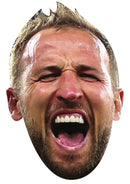 Harry Kane Face Mask 2026 – England Football Player Celebrity Card Face Mask – Celebrity Mask for Stag Do, Hen Night, Fancy Dress & Costume Parties – Funny Adult Card Mask