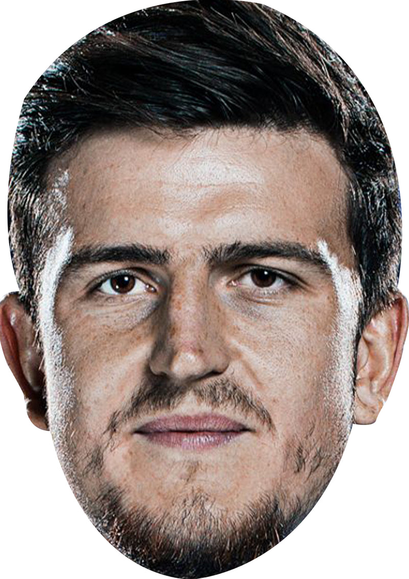 Harry Maguire - England Euros 2024 Celebrity Party Face Fancy Dress Cardboard Costume Mask