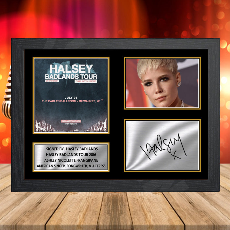 Hasley Badlands Tour 2016 – Printed Signature Music-Landscape Star Print – Hasley Badlands Tour 2016