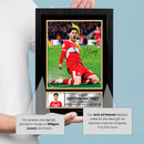 Hayden Hackney Middlesbrough FC Signed Autographed Portrait Poster Print – Boro Football Memorabilia Wall Art – Gift for Fans & Collectors