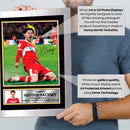 Hayden Hackney Middlesbrough FC Signed Autographed Portrait Poster Print – Boro Football Memorabilia Wall Art – Gift for Fans & Collectors