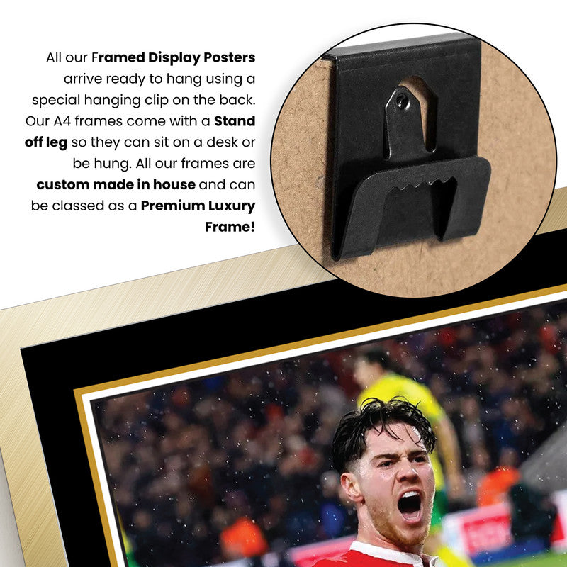 Hayden Hackney Middlesbrough FC Signed Autographed Portrait Poster Print – Boro Football Memorabilia Wall Art – Gift for Fans & Collectors