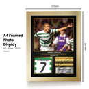 Henrik Larsson Celtic Signed Poster Print – Celtic FC Football Wall Art – Printed Autograph Soccer Memorabilia – Celtic Fan Gift & Bedroom Decor