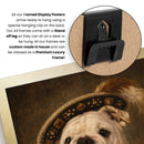 Henry VIII Bulldog Portrait Poster – Tudor King Dog Wall Art – Funny Royal Bulldog Painting – Historic Pet Portrait Decor