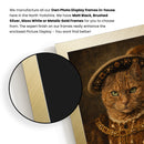 Henry VIII Cat Portrait Poster – Tudor King Cat Wall Art – Funny Royal Cat Painting – Historic Pet Portrait Decor