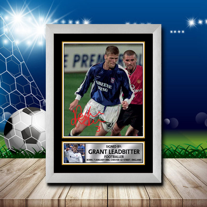 Hermann Hreidarsson 2 Printed Signature Footballers Star Poster Print Framed Wall Art Gift – Hermann Hreidarsson 2 Printed Signature Footballers Star Poster Print