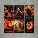 Hunger Games Movies and Film Poster Print Packs - 6 POSTERS (A6, A5, A4, A3)