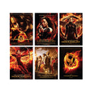 Hunger Games Movies and Film Poster Print Packs - 6 POSTERS (A6, A5, A4, A3)