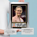 Hannah Hampton Poster Print – England Lionesses No.1 Goalkeeper & Chelsea Star  – Framed or Unframed – Gift for Women’s Football Fans