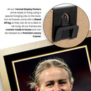 Hannah Hampton Poster Print – England Lionesses No.1 Goalkeeper & Chelsea Star  – Framed or Unframed – Gift for Women’s Football Fans