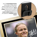 Hannah Hampton Signed Poster Print – England Women’s National Team Goalkeeper Memorabilia – Tribute Wall Art for Lionesses Fans & Collectors